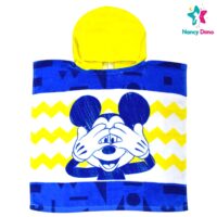 Πόντσο Παιδικό 50x100cm  Mickey Για Αγόρι Βαμβακερό