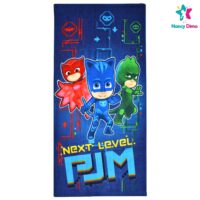 Πετσέτα 70x140cm Θαλάσσης  Pj Masks  Παιδική  Για Αγόρι Βαμβακερή