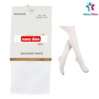 Καλσόν 5-6χρ. Παιδικό 80 Den Λευκό  Nancy Dimo Για Κορίτσι