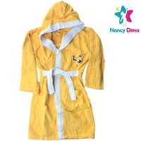 Μπουρνούζι Παιδικό Nancy Dimo 11-12χρ.Για Αγόρι  Με Κουκούλα Βαμβακερό