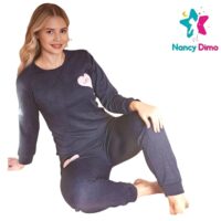 Πυζάμα  Γυναικεία Νο XL Interlock Nancy Dimo
