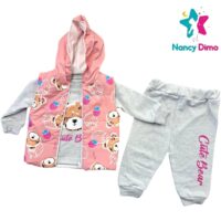Σετ Παιδικό Φούτερ 9-12-18-24μηνών Nancy Dimo Για Κορίτσι