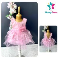 Βρεφικό Φόρεμα Nancy Dimo 6-9μην.Για Κορίτσι Με Τούλι