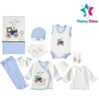 Σετ Ρούχων Βρεφικό Nancy Dimo 0-3μην. Για Αγόρι Βαμβακερό