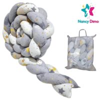 Βρεφική Πλεξούδα 240x17cm Nancy Dimo Για Αγόρι/Κορίτσι  Βαμβακερή