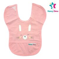 Σαλιάρα Αδιάβροχη  Με Αυτοκόλλητο  6αδα Nancy Dimo  Για Κορίτσι