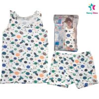 Σετ Φανελάκι - Boxer  Παιδικό  Νο 8-9  Βαμβακερό 95% Elastan 5%