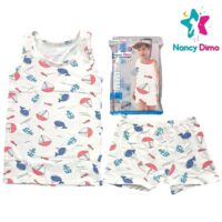 Σετ Φανελάκι - Boxer  Παιδικό  Νο 6-7  Βαμβακερό 95% Elastan 5%