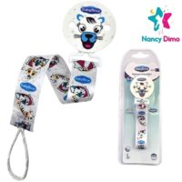 Αλυσίδα Πιπίλας Με Κλιπ Με Σχέδιο Nancy Dimo Για Αγόρι/Κορίτσι