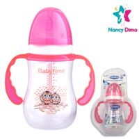 Εκπαιδευτικό Ποτηράκι Που Δεν Στάζει 250ml  Nancy Dimo Για Κορίτσι