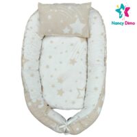 Φωλιά Βρεφική Διπλής Όψεως 0-6μην. Nancy Dimo  Για Αγόρι/Κορίτσι Βαμβακερή