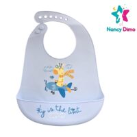 Σαλιάρα Σιλικόνης  Nancy Dimo Για Αγόρι