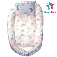 Φωλιά Βρεφική Διπλής Όψεως 0-6μην. Nancy Dimo  Για Αγόρι/Κορίτσι Βαμβακερή