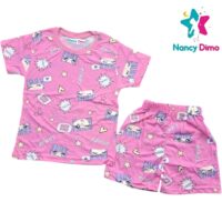 Πυζάμα Παιδική Nancy Dimo 8-9-10-11-12 χρ. Για Κορίτσι Βαμβακερή