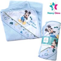 Κάπα Μπουρνούζι Με Κουκούλα MICKEY 0-6μην. DISNEY Για Αγόρι