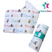 Κουβέρτα Βρεφική Αγκαλιάς  MICKEY 75x100cm DISNEY Για Αγόρι