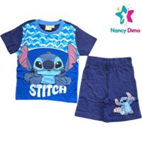 Πυζάμα Παιδική Stitch 4 χρ. Disney Για Αγόρι Βαμβακερή