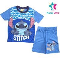 Πυζάμα Παιδική Stitch 6 χρ. Disney Για Αγόρι Βαμβακερή