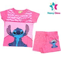 Πυζάμα Παιδική Stitch 8 χρ. Disney Για Κορίτσι Βαμβακερή