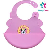 Σαλιάρα Σιλικόνης  MINNIE DISNEY Για Κορίτσι