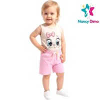 Σετ Βρεφικό  9-12-18-24μην. Nancy Dimo Για Κορίτσι Βαμβακερό