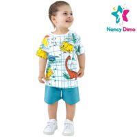 Σετ Παιδικό 1-2-3-4χρ.  Nancy Dimo Για Αγόρι Βαμβακερό
