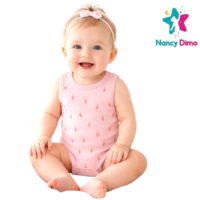 Ζιπουνάκι Βρεφικό Nancy Dimo 1-3-6-9μην Για Κορίτσι Βαμβακερό