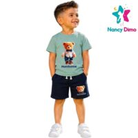 Σετ Παιδικό 2-3-4-5χρ.  Nancy Dimo Για Αγόρι Βαμβακερό